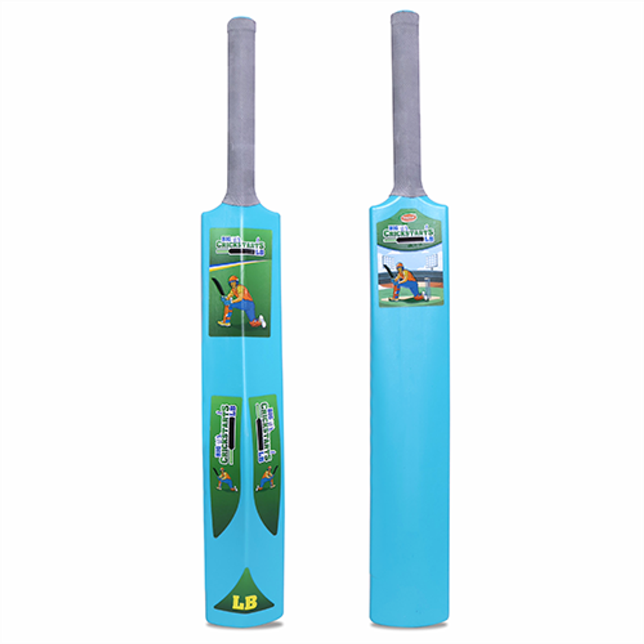 Aditi Toys Big Turf Cricket Bat, for Kids & Adults 15+ | Indoor/Outdoor | Blue - 34.5 in