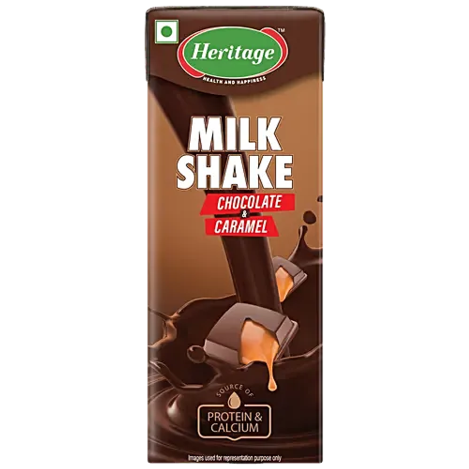 Heritage Chocolate and Caramel Milkshake