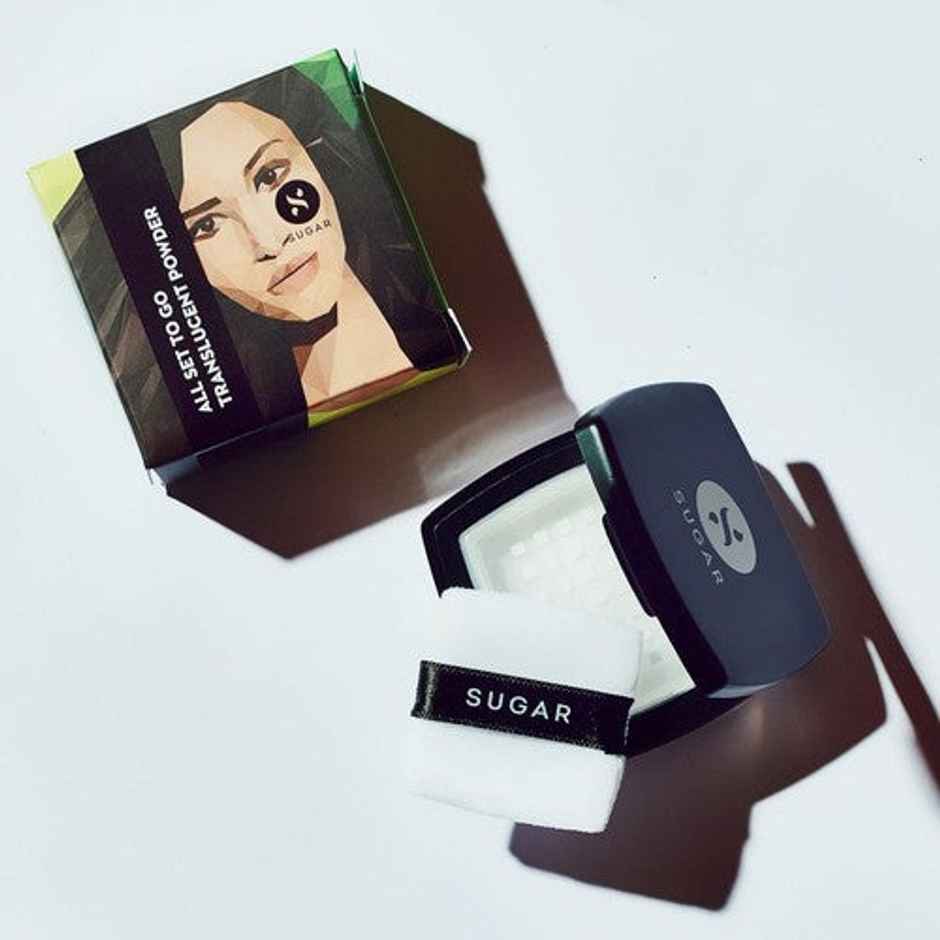 SUGAR Cosmetics All Set To Go Translucent Powder