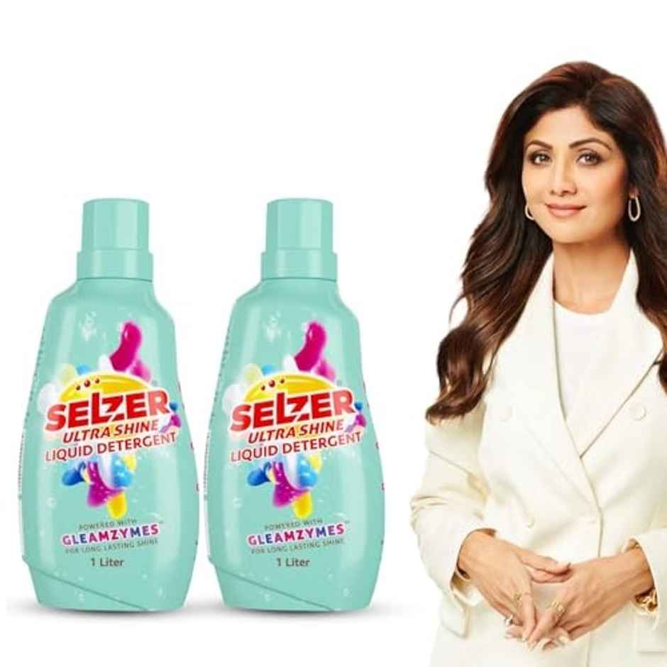 Selzer Ultrashine Liquid Detergent Pack of 2