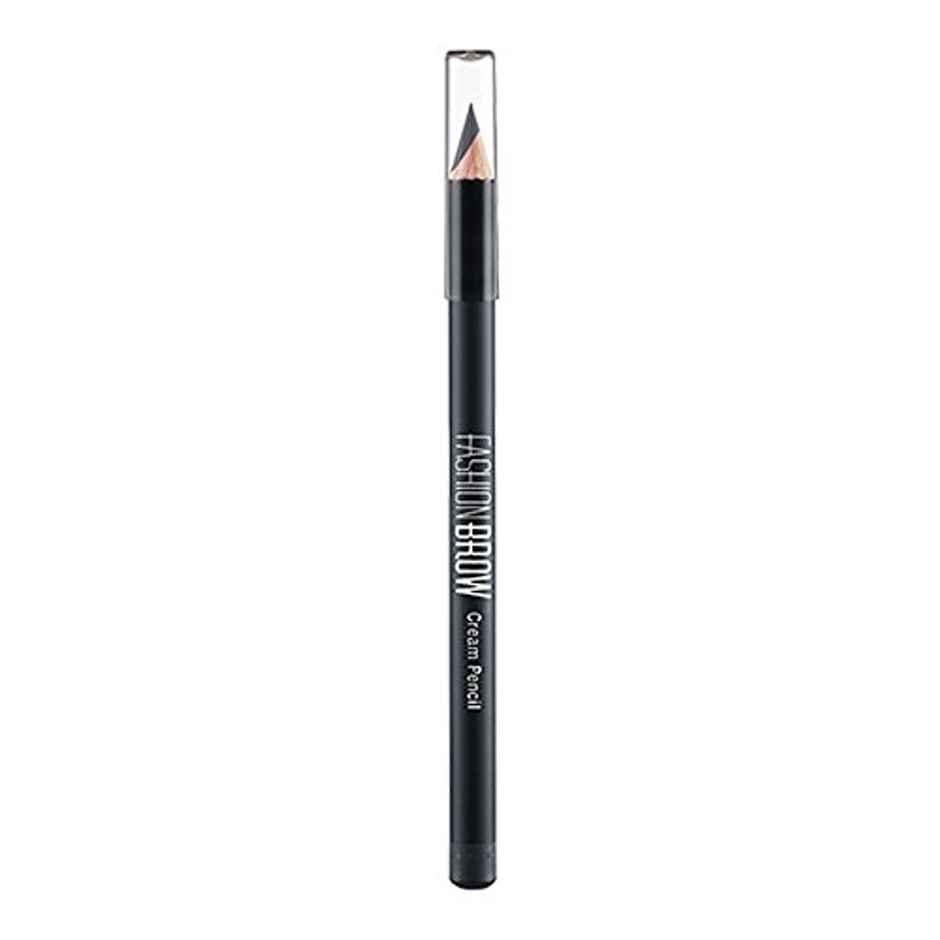 Maybelline New York Cream Brow Pencil, Fashion Brow, Grey