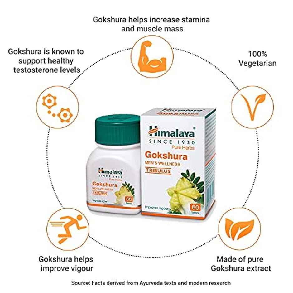 Himalaya Gokshura Men's Wellness Tablets