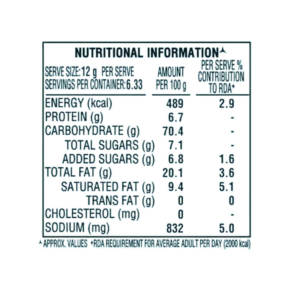 Parle Krackjack Butter Masala Sprinkled Biscuits