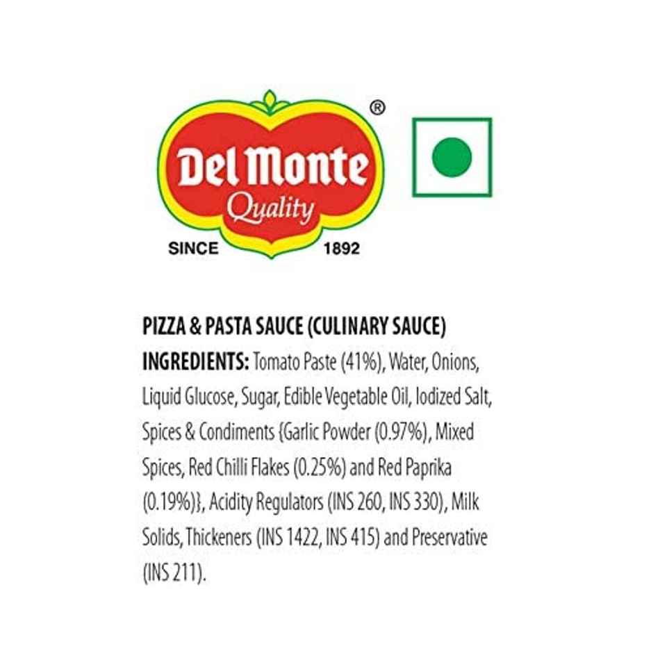 Del Monte Pizza And Pasta Sauce Spout Pack