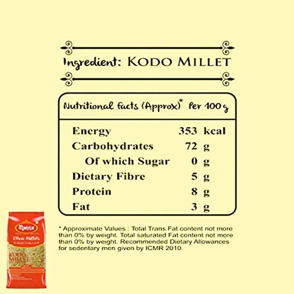 Manna Kodo Millet | Varagu / Varagarisi
