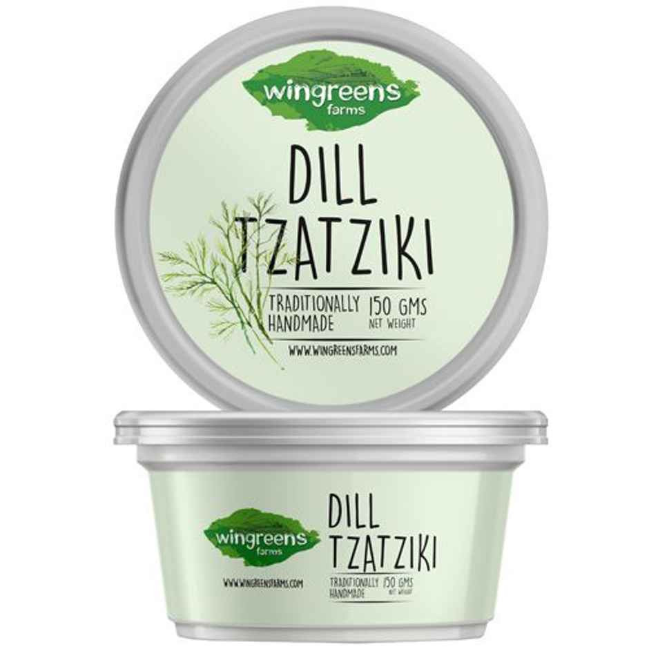 Wingreens Farms Dill Tzatziki Dip & Spread - Yoghurt Based