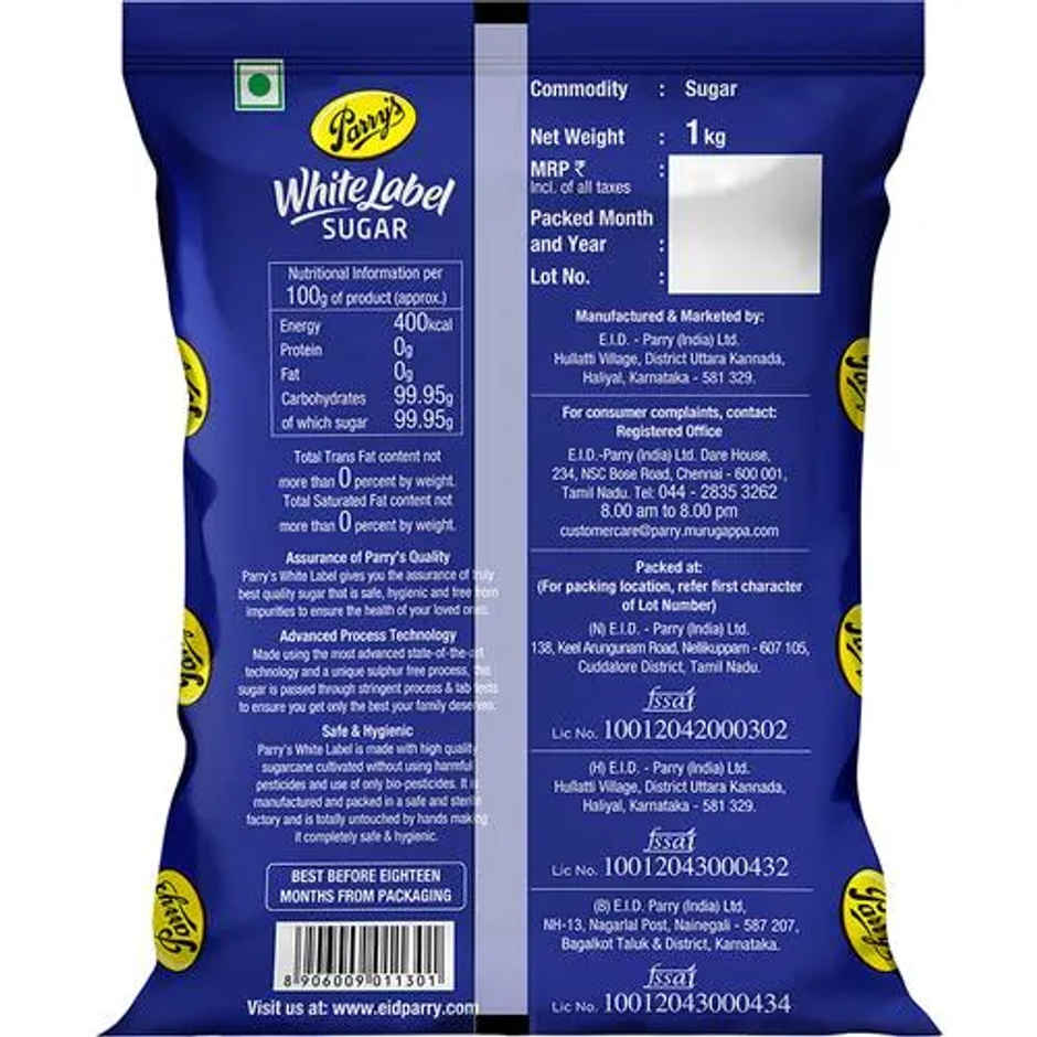 Parrys White Label Sugar Combo