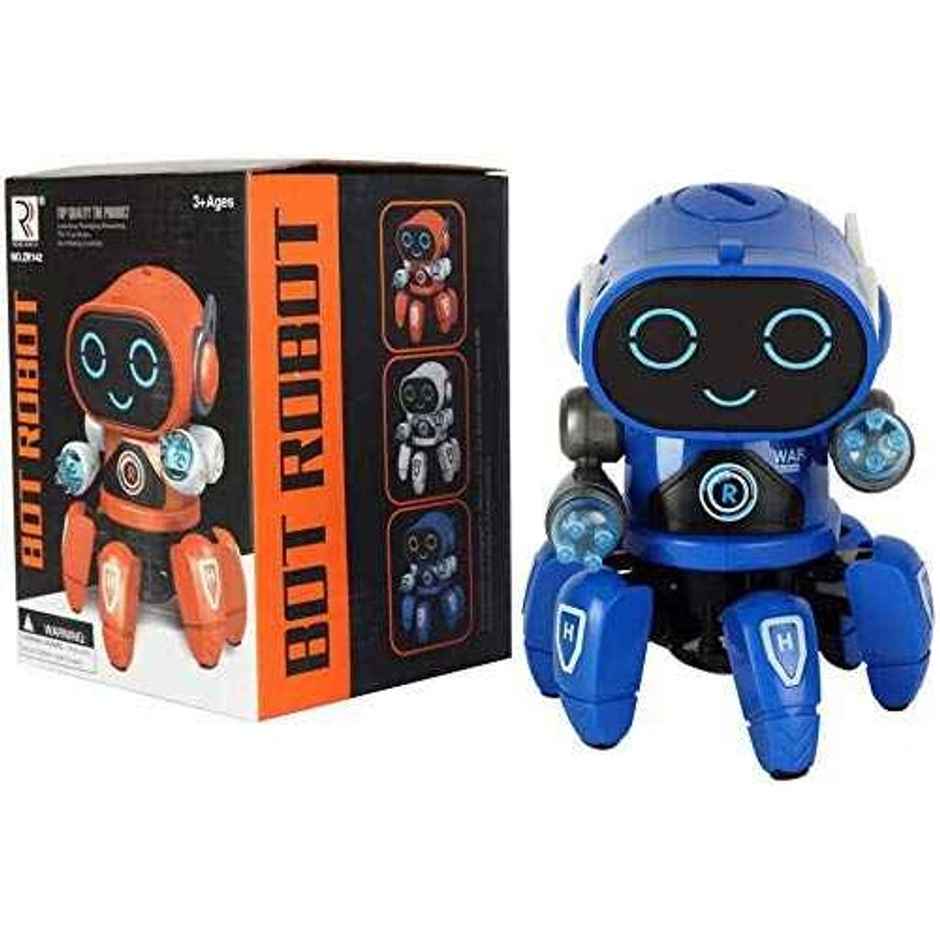Toyshine Bot Pioneer Dancing Robot With Colorful Lights & Music (4 - 8 Years)