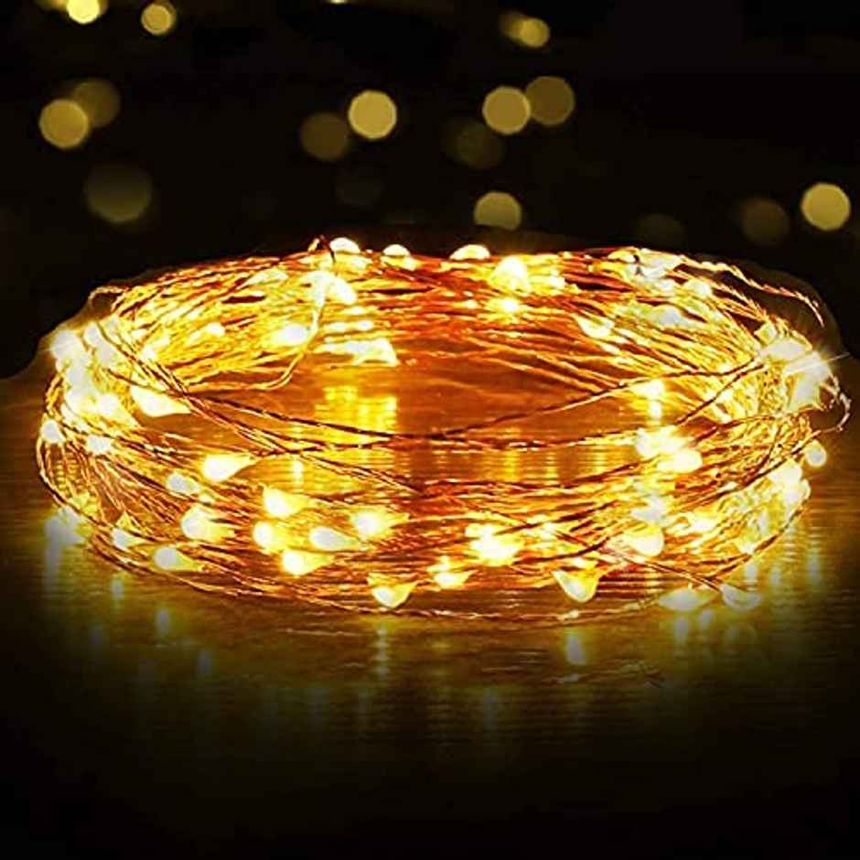  DesiDiya Copper 100 Fairy String LED Strip Lights