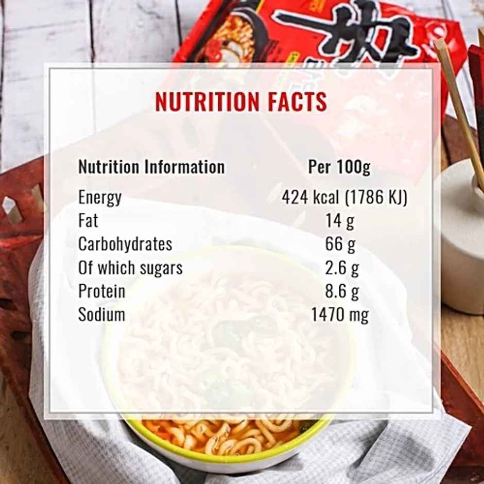 Korean Nongshim Shin Ramyun Noodle Soup Veg