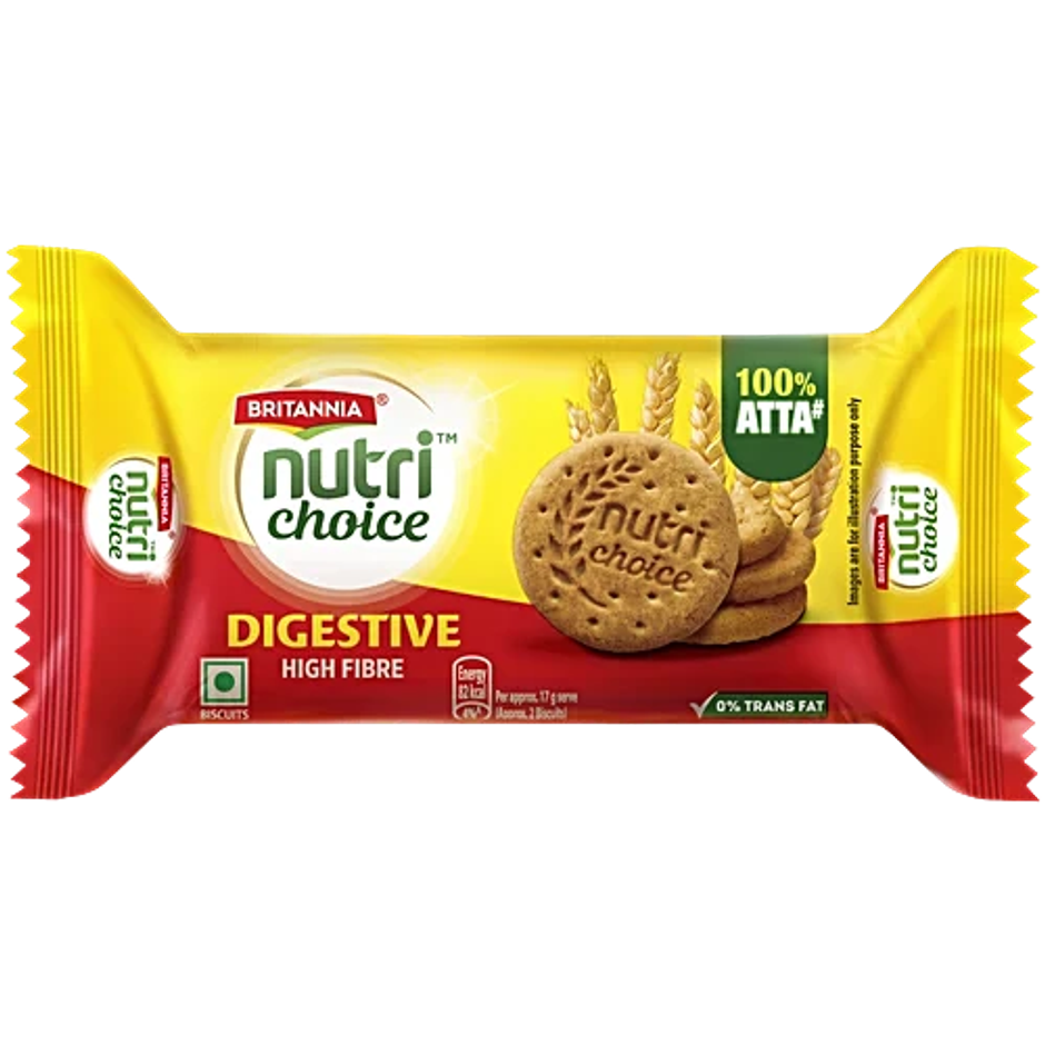Britannia Nutrichoice High-Fibre Digestive Biscuits Combo