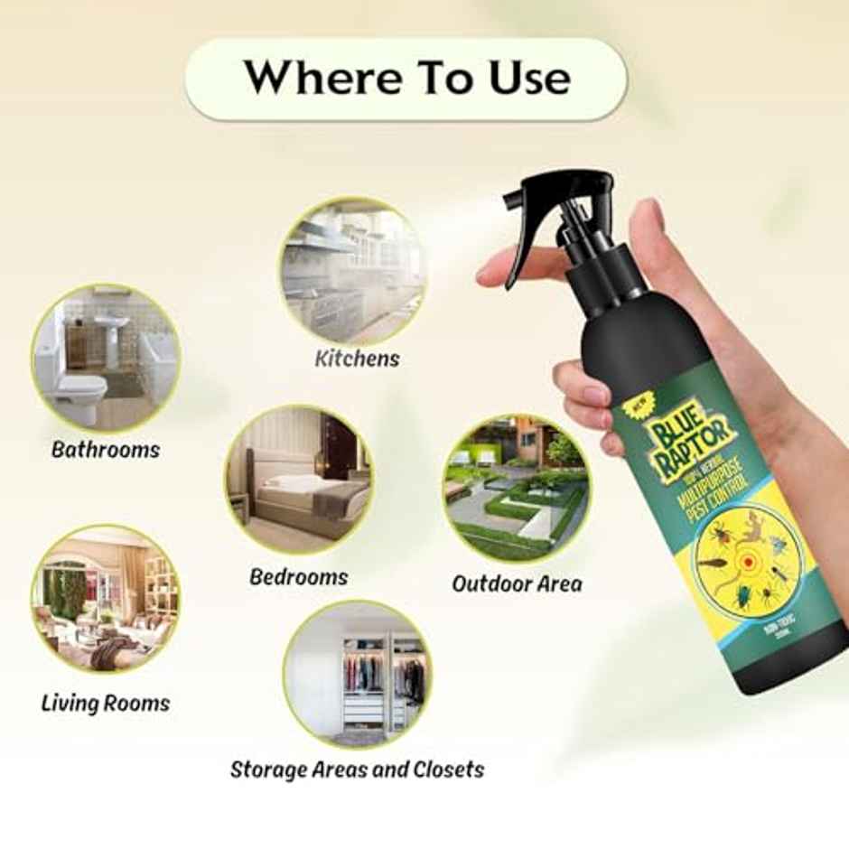 Shadow Securitronics Blue Raptor Multipurpose Spray