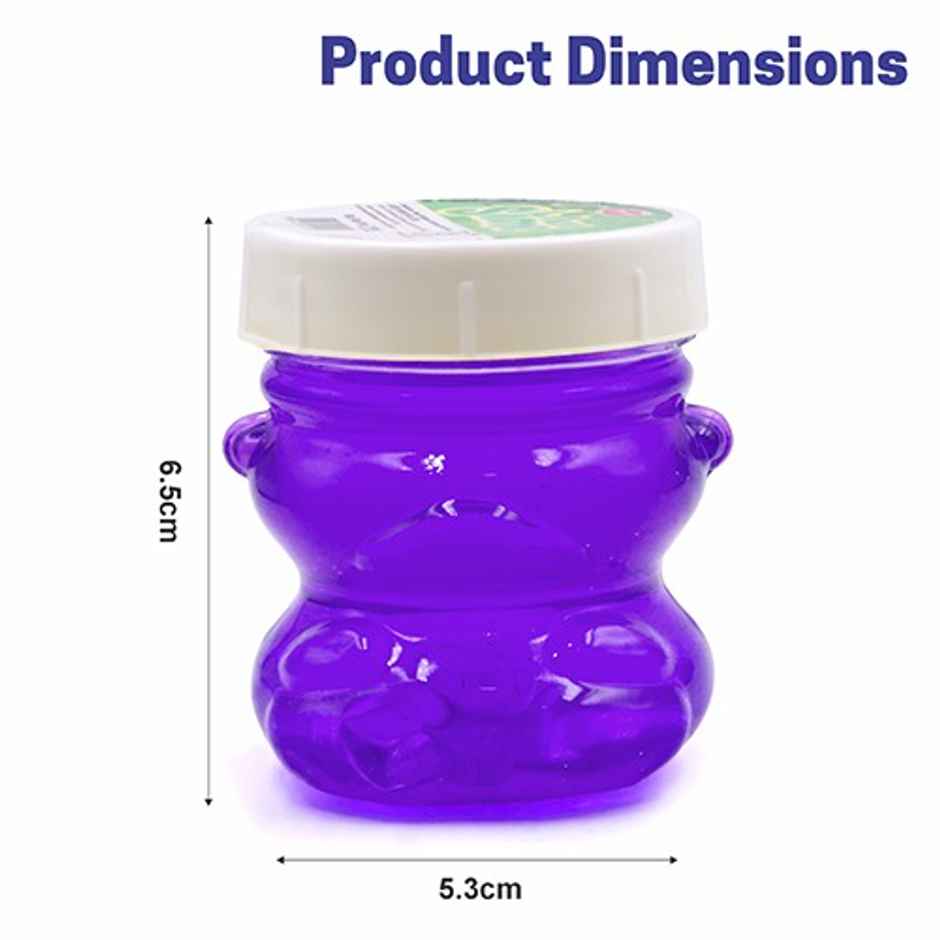Aditi Toys Glitter Scented Slime Kit, Soft, Non-Sticky, Non-Toxic, Age 5+ | Blue