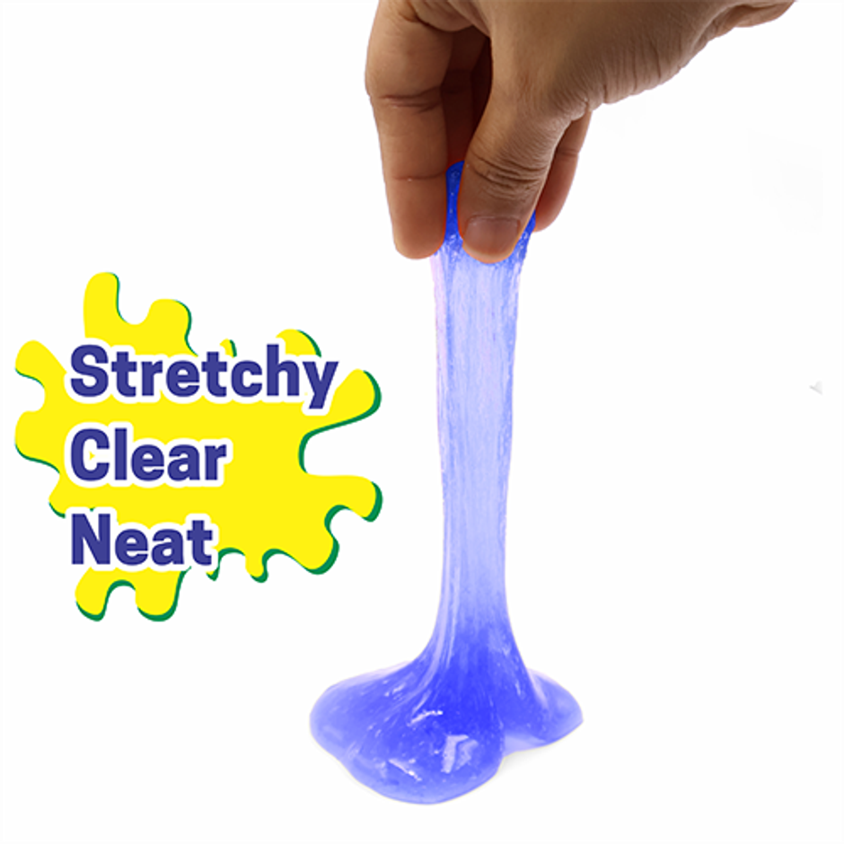 Aditi Toys Glitter Scented Slime Kit, Soft, Non-Sticky, Non-Toxic, Age 5+ | Blue