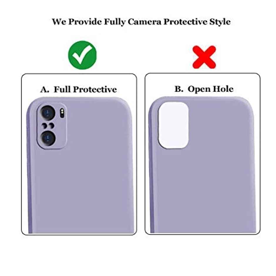 Artistque Case For Xiaomi Mi 11X / Mi 11X Pro Back Cover - Plain Liquid Silicone Cover