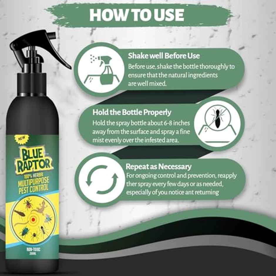 Shadow Securitronics Blue Raptor Multipurpose Spray