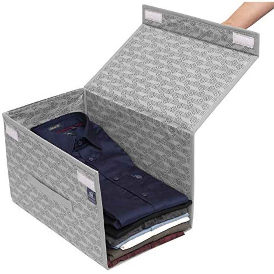 Homestrap Shirt Stacker With Lid - Grey