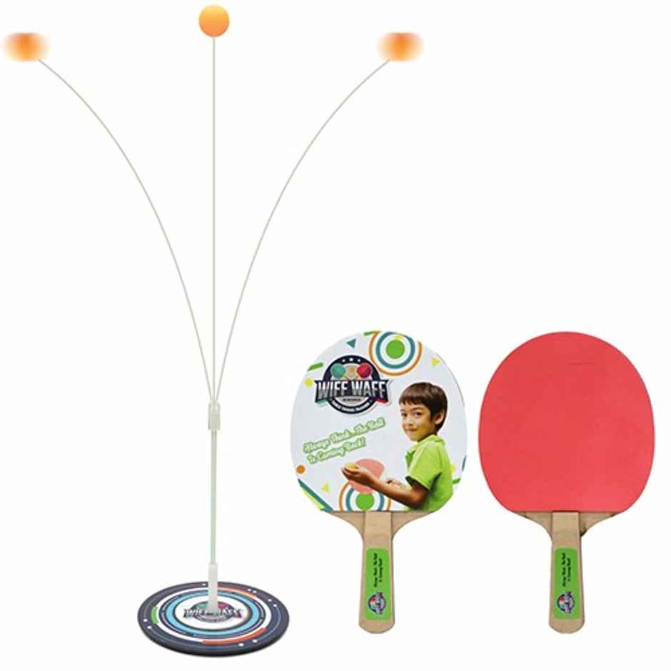 Aditi Toys Table Tennis Trainer - Elastic Shaft Ping Pong Set for Kids, Indoor & Outdoor Play, 5Y+