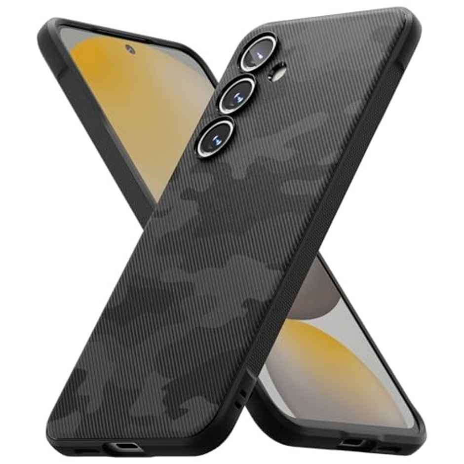 Ringke Samsung Galaxy S24 Fe Back Cover Case | Onyx - Camo Black
