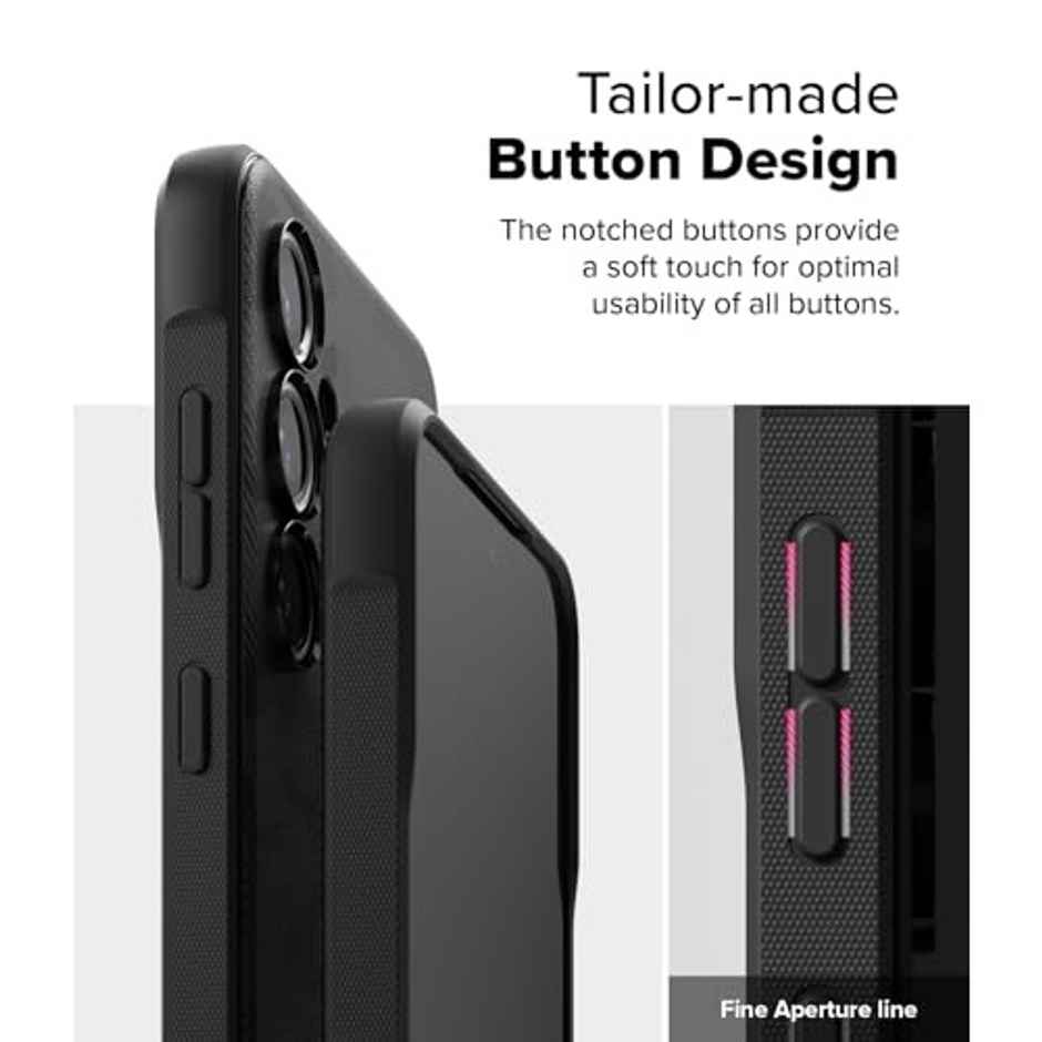 Ringke Samsung Galaxy S24 Fe Back Cover Case | Onyx - Camo Black