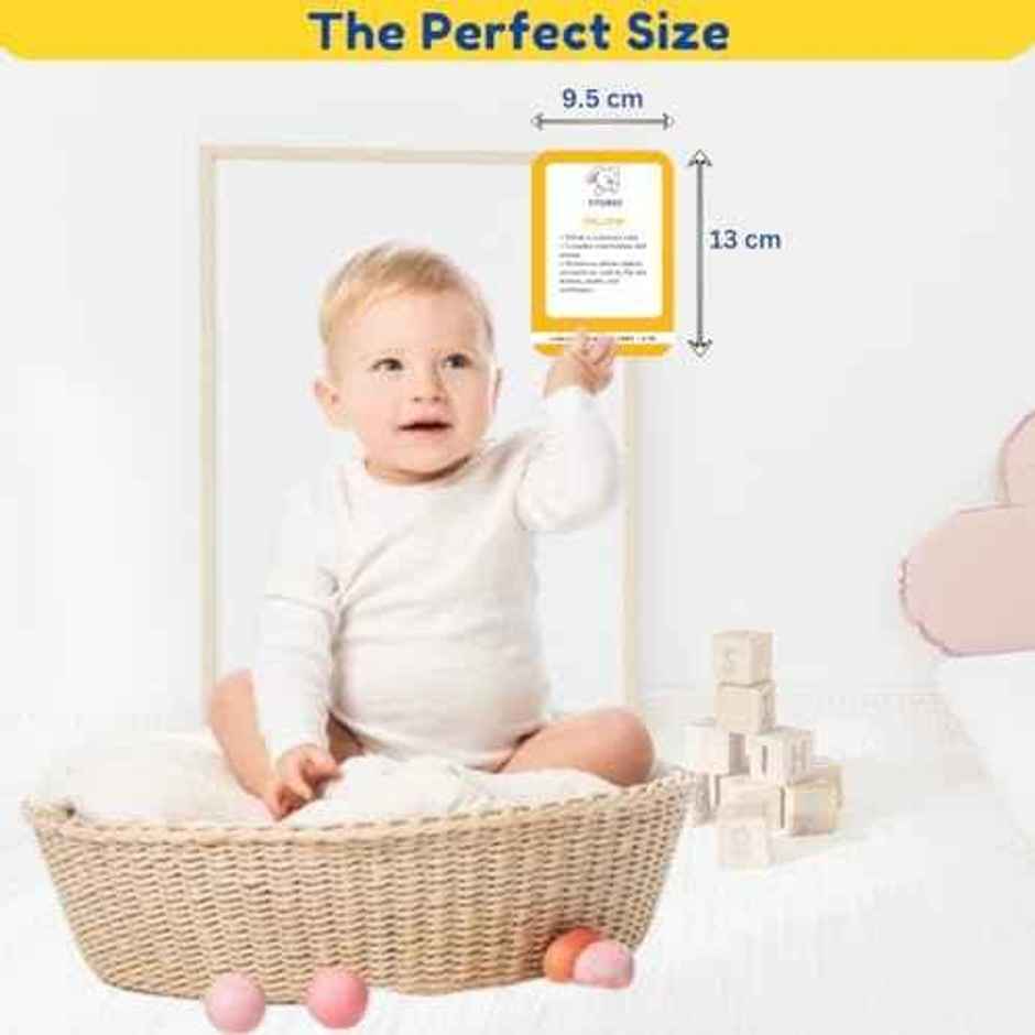 Storio 7-in-1 Early Learning Flashcards | 196 Cards for Kids | 12 + months