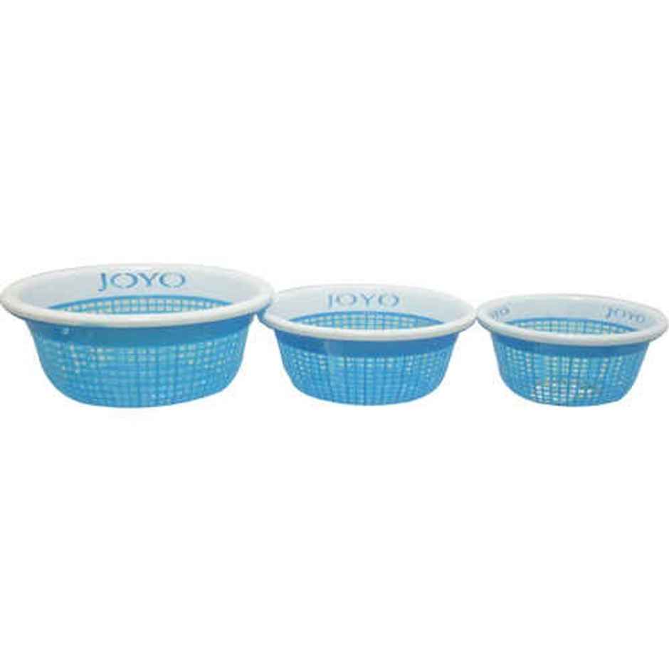 Joyo Fruit Loop Storage Container | Set of 3 | Assorted | Plastic Food Storage