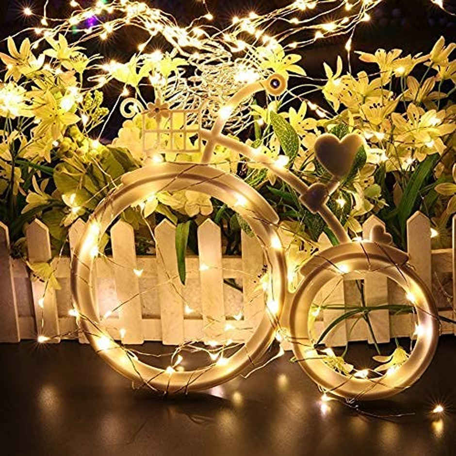  DesiDiya Copper 100 Fairy String LED Strip Lights