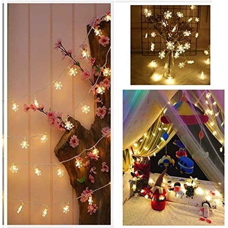 Quace Mini Snowflake String Light Combo 