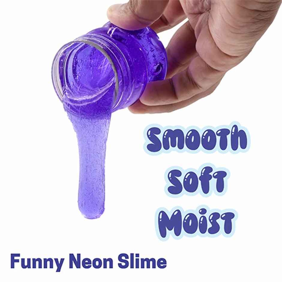 Aditi Toys Glitter Scented Slime Kit, Soft, Non-Sticky, Non-Toxic, Age 5+ | Blue