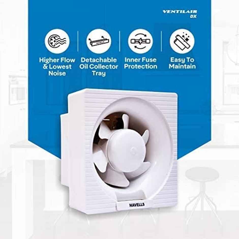 Havells Ventil Air Dx Exhaust Fan, 150mm, White