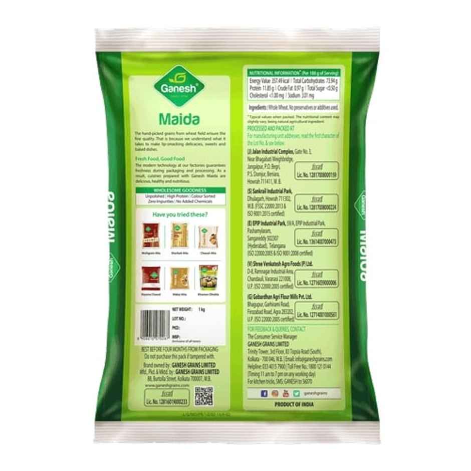 Ganesh Maida Pouch Combo