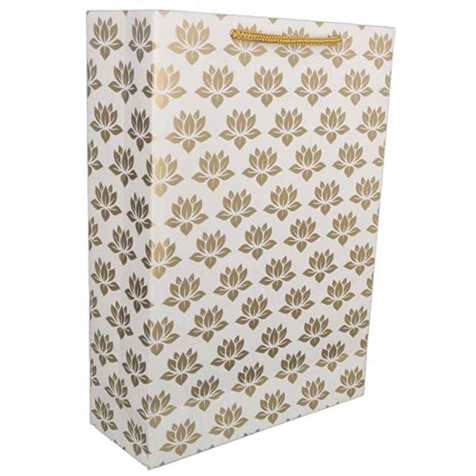 ABK Paper Gift Bag Single Bag - 12 x 8 x 3 Inches - Big Size (Colour May Vary)