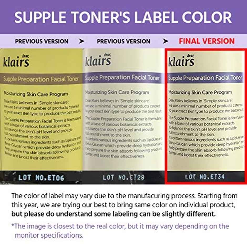 Klairs Supple Preparation Facial Toner