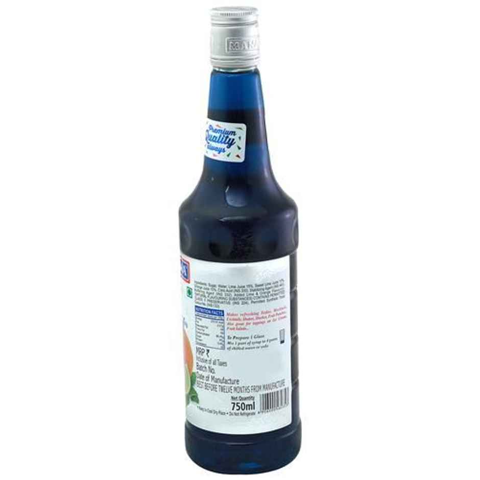 Manama Blue Curacao Syrup