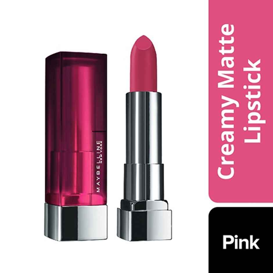 Maybelline Color Sensational Creamy Matte Lipstick, 680 Mesmerizing Magenta