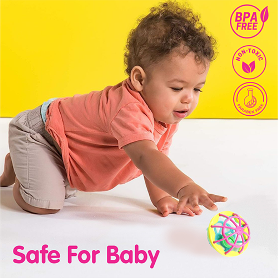 Aditi Toys 8-Piece Baby Rattle Set - Safe, Colourful, 100% BPA Free, Non-Toxic, Infant Grab, Age 0 -6M
