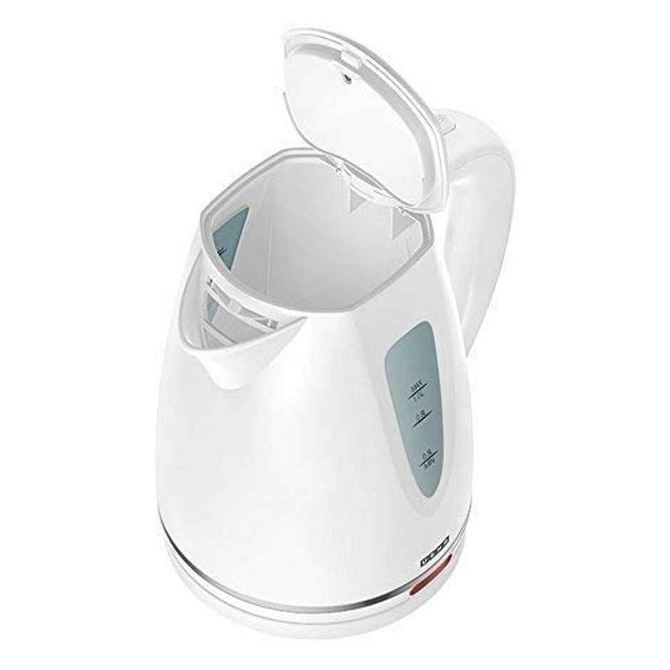 Usha Electric Kettle 3315 1.0L (1200W, Cool Touch Body, Water Level Indicator, White)