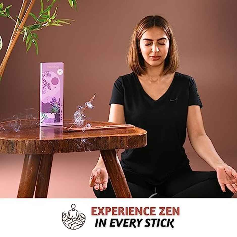 Folkulture Incense Sticks, Pack of 75 Masala Incense Sticks, Patchouli