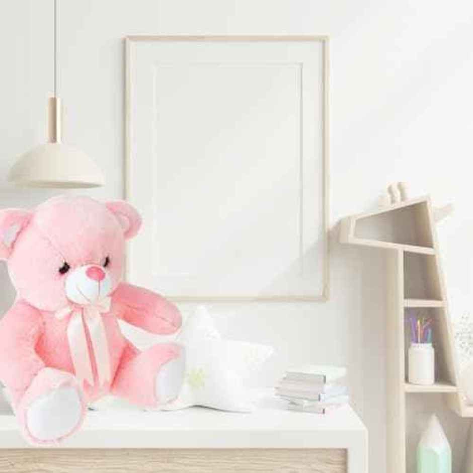 Storio Toy Cute Huggable Teddy Bear | Pink - 30 cm