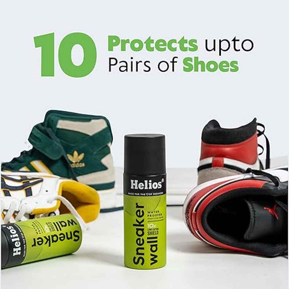 Helios Sneaker Wall Protect Shoe cleaning Spray I Water & Stain Barrier