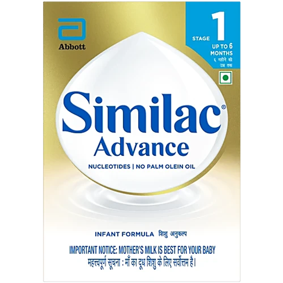 Similac Advance Stage 1 Infant Formula | Up to 6 months | Large pack