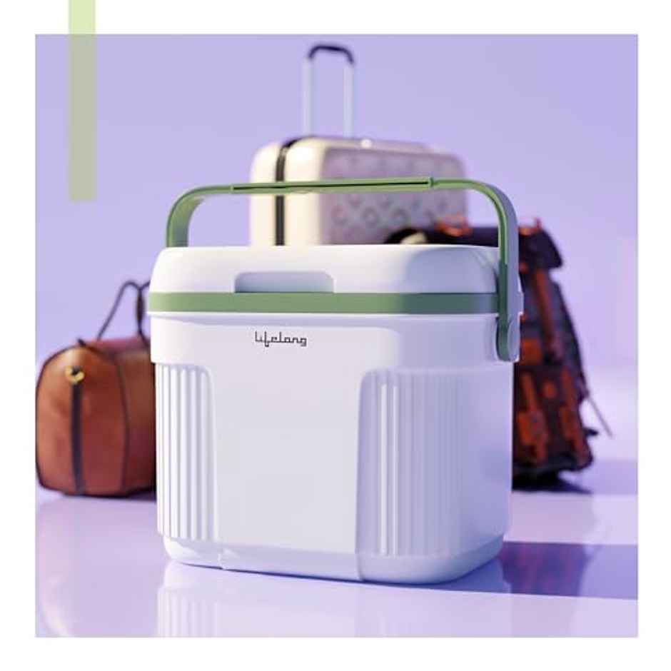 Lifelong Insulated Chiller Ice Box | 10 L | BPA-Free | For Travel, Parties, Bar & Medical Use