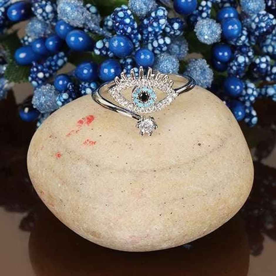 Estailo Fashion Women's Jewellery Rings Silver One Size | R0000407