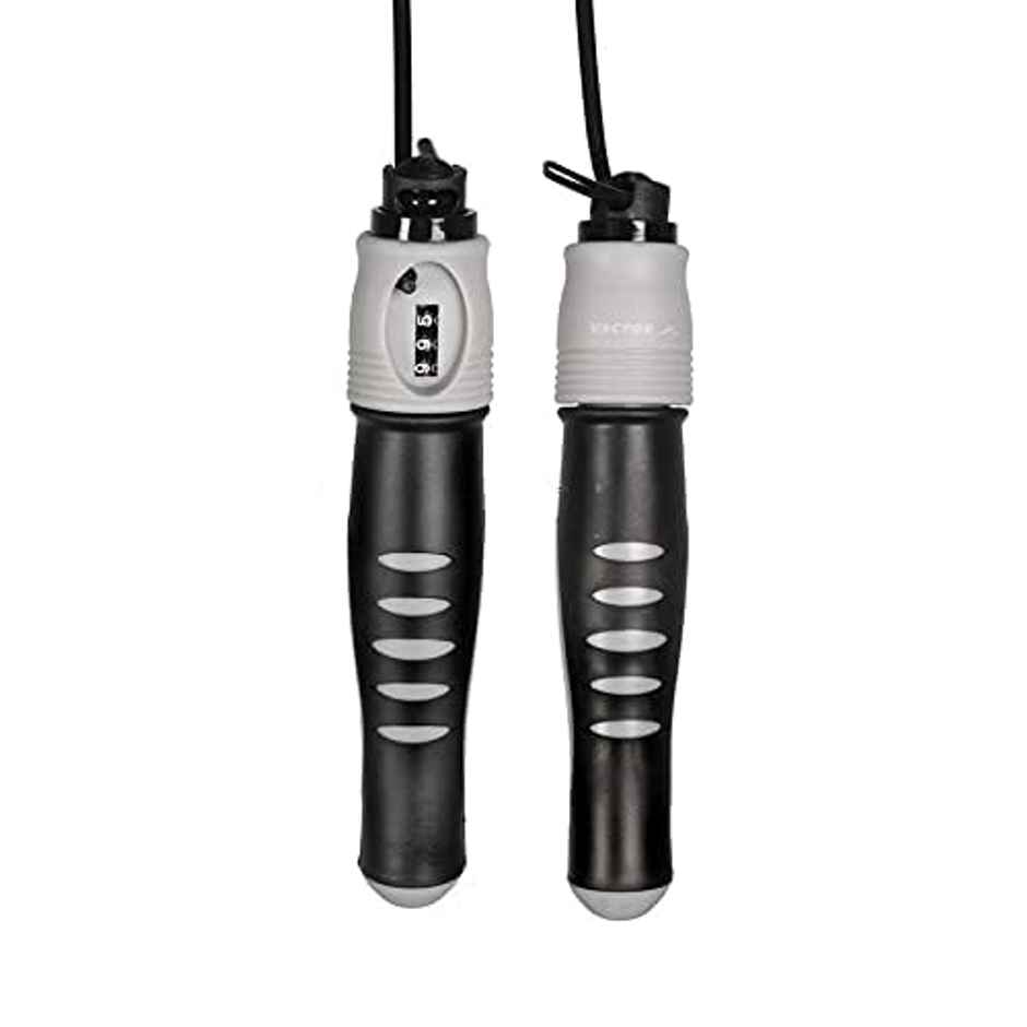 Vector X Vx-950 Adjustable Manual Counter Skipping Rope With Counter, Tangle-Free Rapid Speed Rope