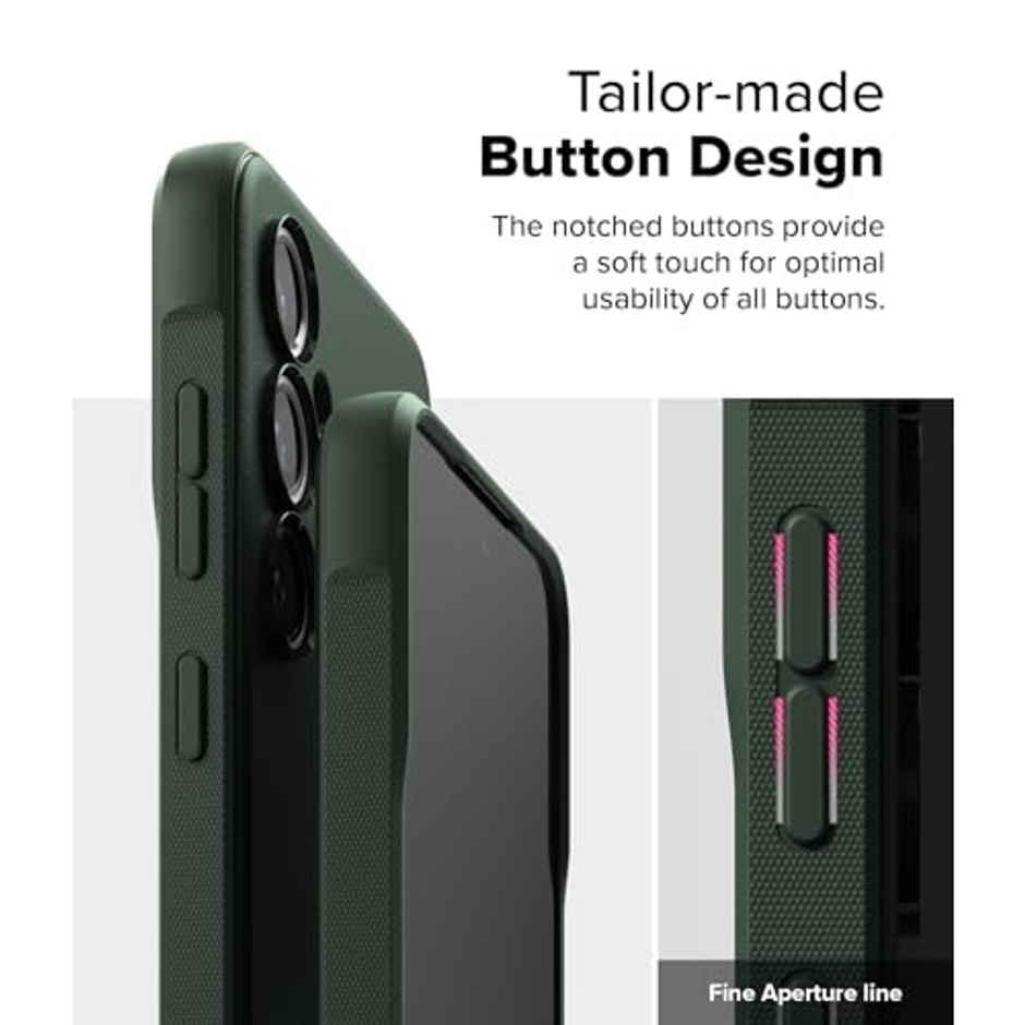 Ringke Samsung Galaxy S24 Fe Back Cover Case | Onyx - Dark Green