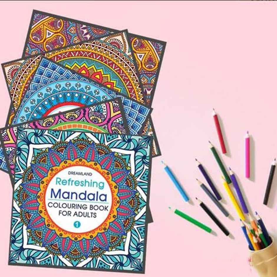 Refreshing Mandala- Colouring Book for Adults Book 2