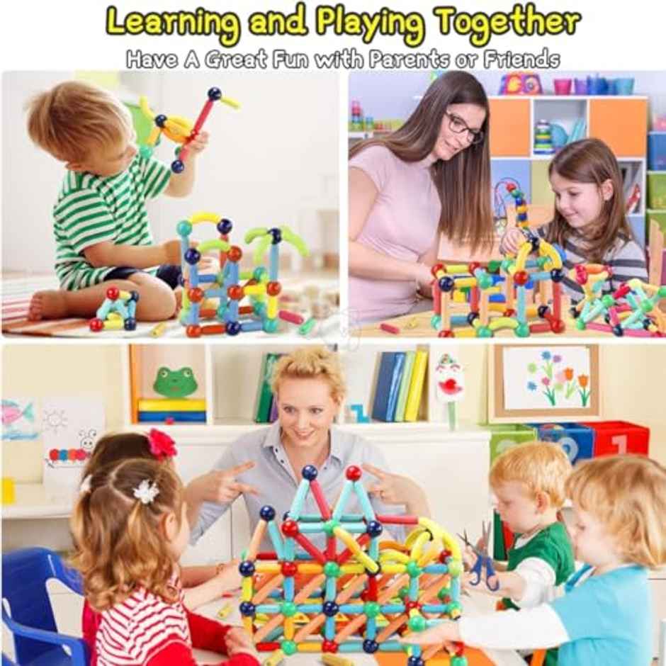 Storio Magnetic Building Blocks/Sticks Kids Toys