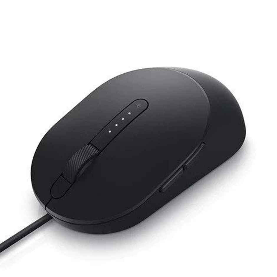 Dell Ms3220-Black Laser Wired Mouse, 3200 Dpi, Scrolling Wheel Usb 2.0 Interface