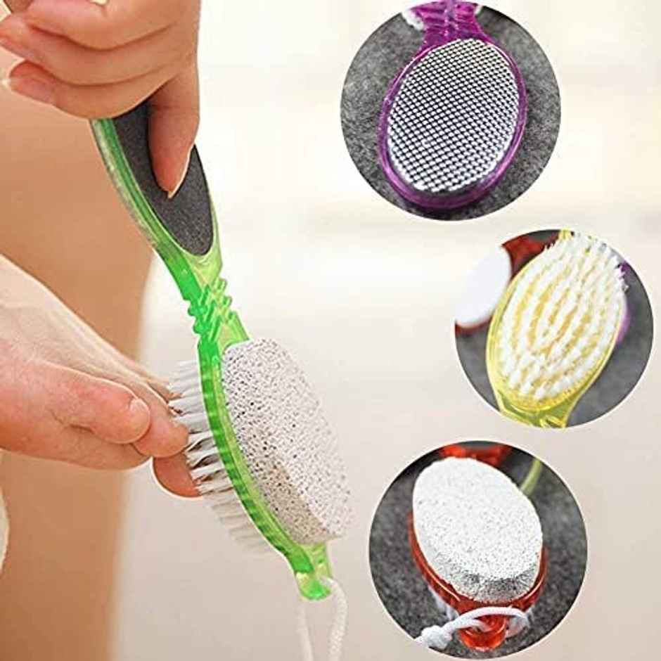 4 In 1 Foot Scrubber/ Pedicure Brush