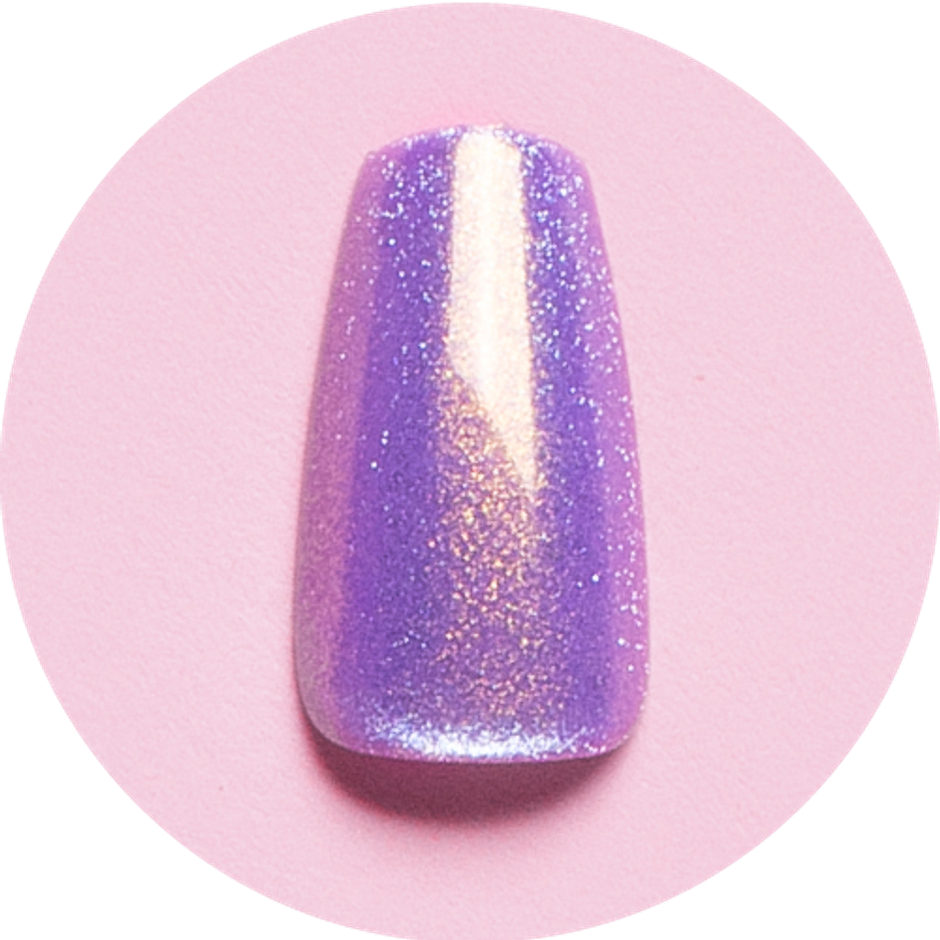 Typsy Beauty Press Play Instant Luxury Press-On Nails Kit - Ultra Violet Chrome 06